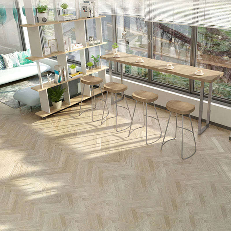 Solid Wood Bar Table Silver and Metal Base Bar Table for Kitchen LivingRoom Coffee Room