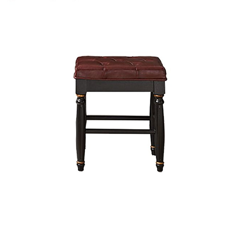 Victorian Vanity Set Solid Wood Drawers Included Makeup Dressing Table With Mirror & Stool