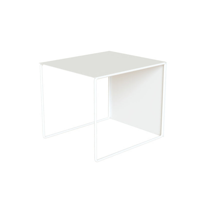 Mid-Century Modern Frame Metal Rectangular Single Coffee Table