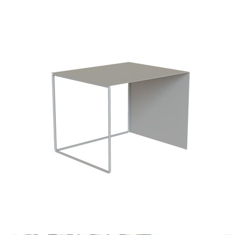 Mid-Century Modern Frame Metal Rectangular Single Coffee Table