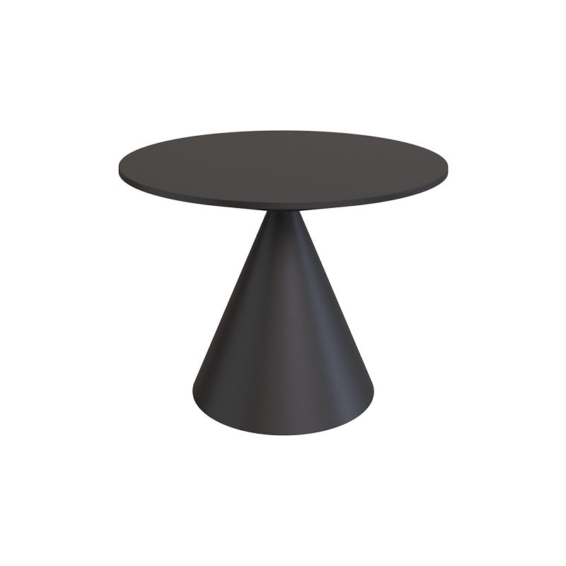 Mid-Century Modern Cocktail Table Pedestal Metal Coffee Table