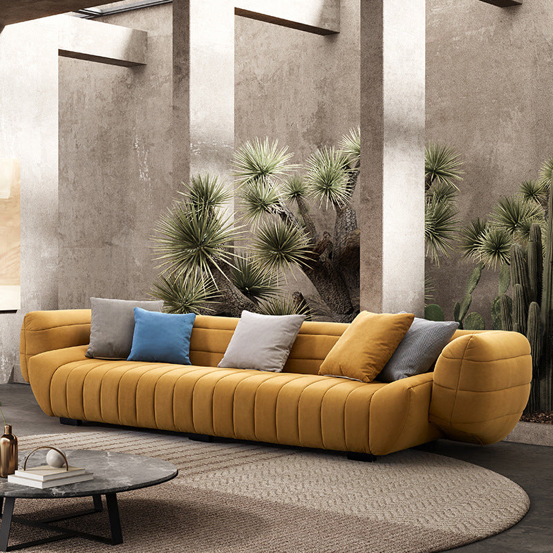 Tuxedo Arm Sofa Modern Style 3/4/5-seater Sofa with 5 Pillows