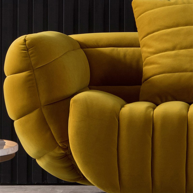 Contemporary Tuxedo Arm Sofa Tight Back Standard Seating for Living Room