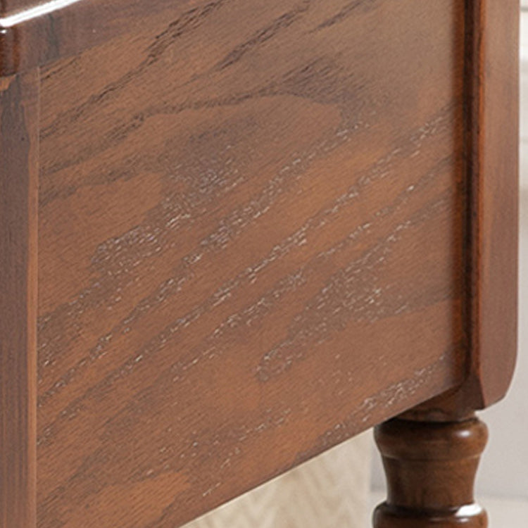 22.8" Tall 4 Legs End Table Contemporary Rectangular Side Table