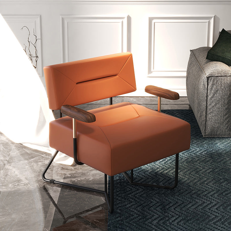 29.92" Wide Arm Chair Cotton Blend Arms Included Chair for Bedroom