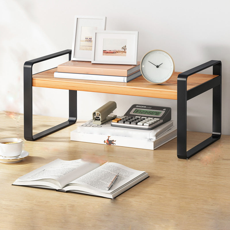 Modern Open Shelf Bookcase Metal Etagere Book Shelf for Study Room