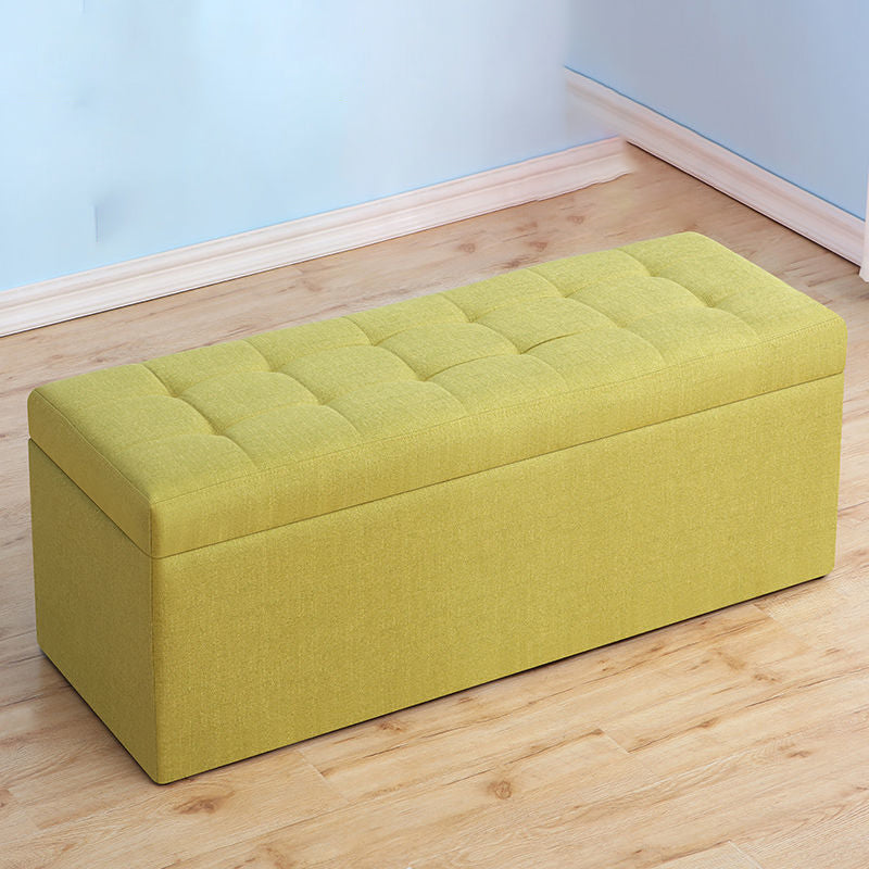 15.7" H Modern Cushioned Entryway Bench Upholstered Seating Bench