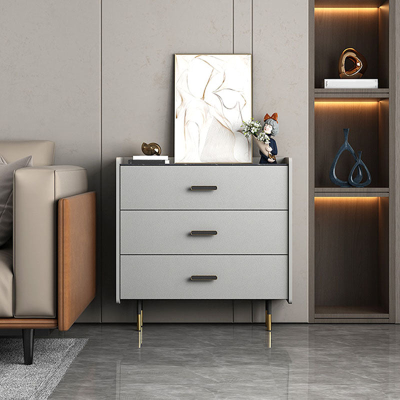 9.75-inch Width Storage Chest Dresser Modern Stone Storage Chest