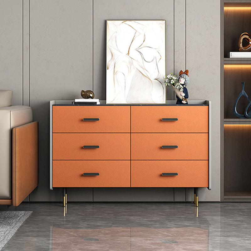 9.75-inch Width Storage Chest Dresser Modern Stone Storage Chest