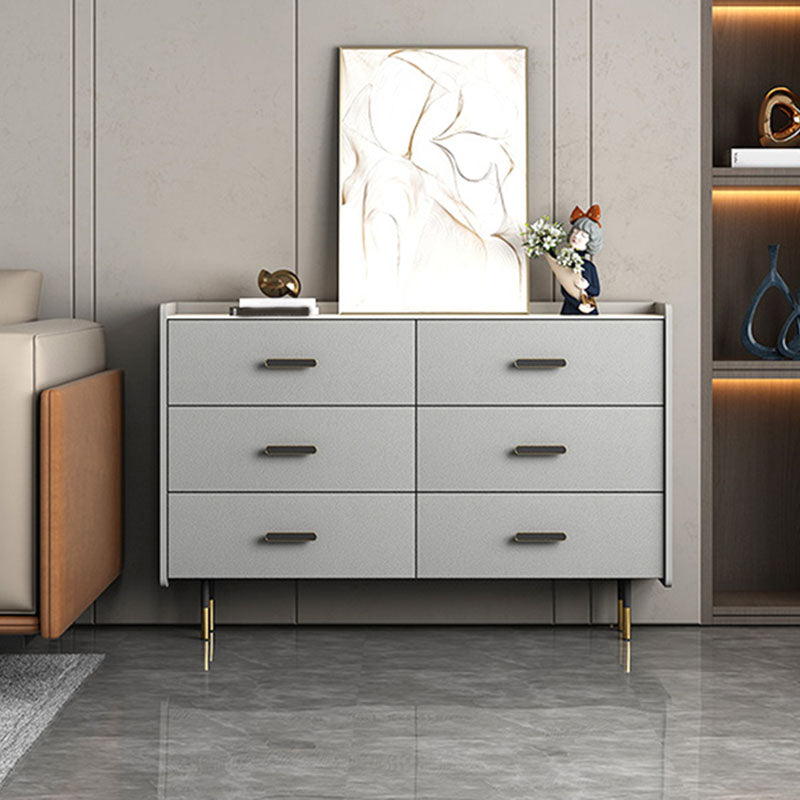 9.75-inch Width Storage Chest Dresser Modern Stone Storage Chest