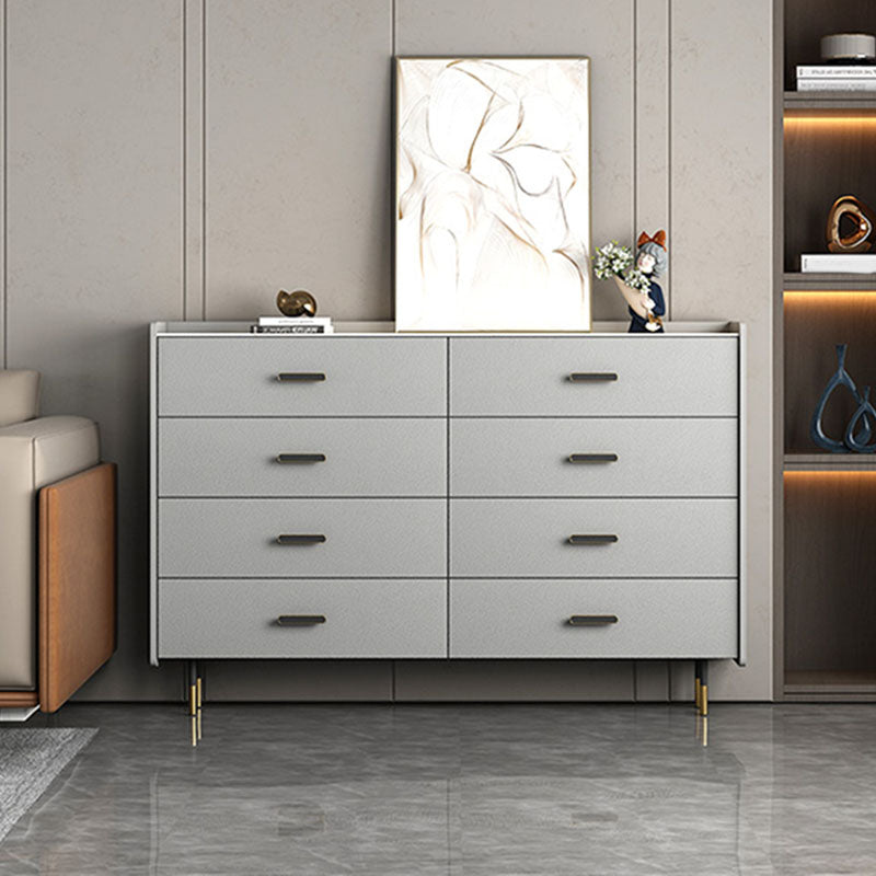 9.75-inch Width Storage Chest Dresser Modern Stone Storage Chest