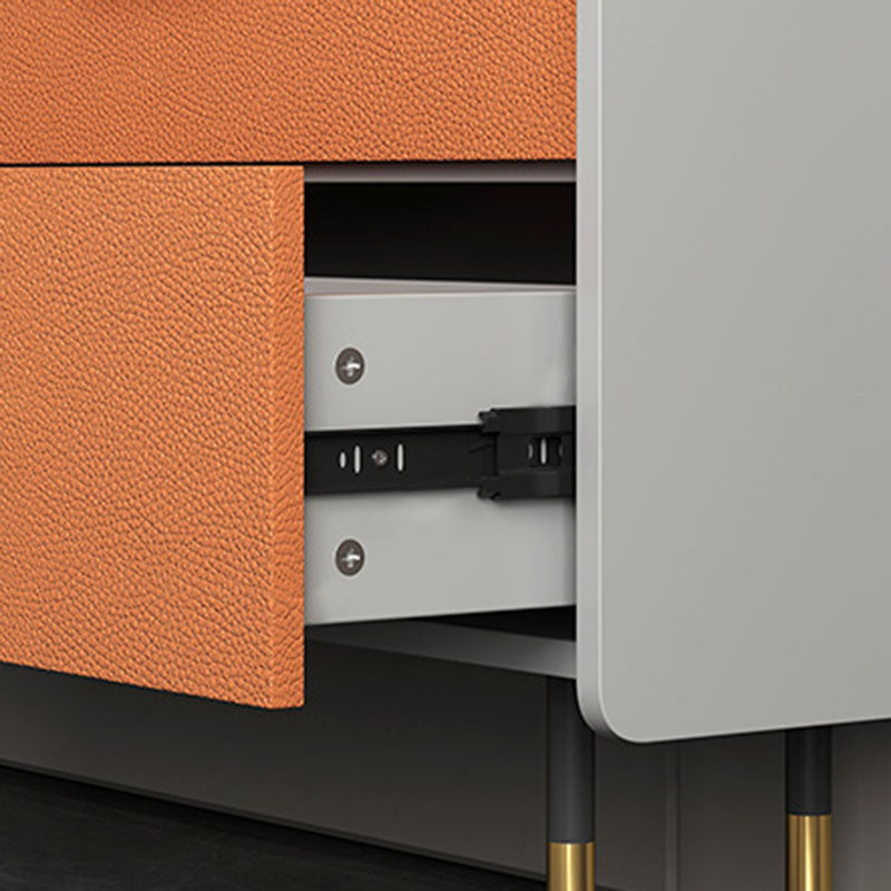 9.75-inch Width Storage Chest Dresser Modern Stone Storage Chest