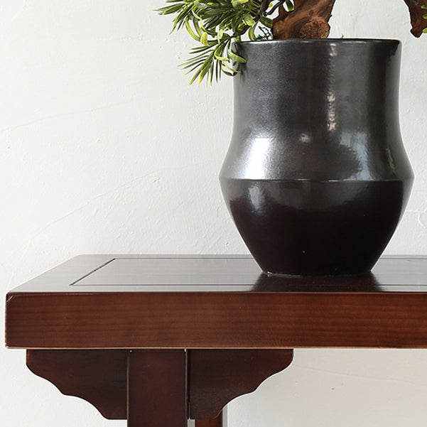 31.5-inch Tall Console Table Solid Wood Accent Table for Hall