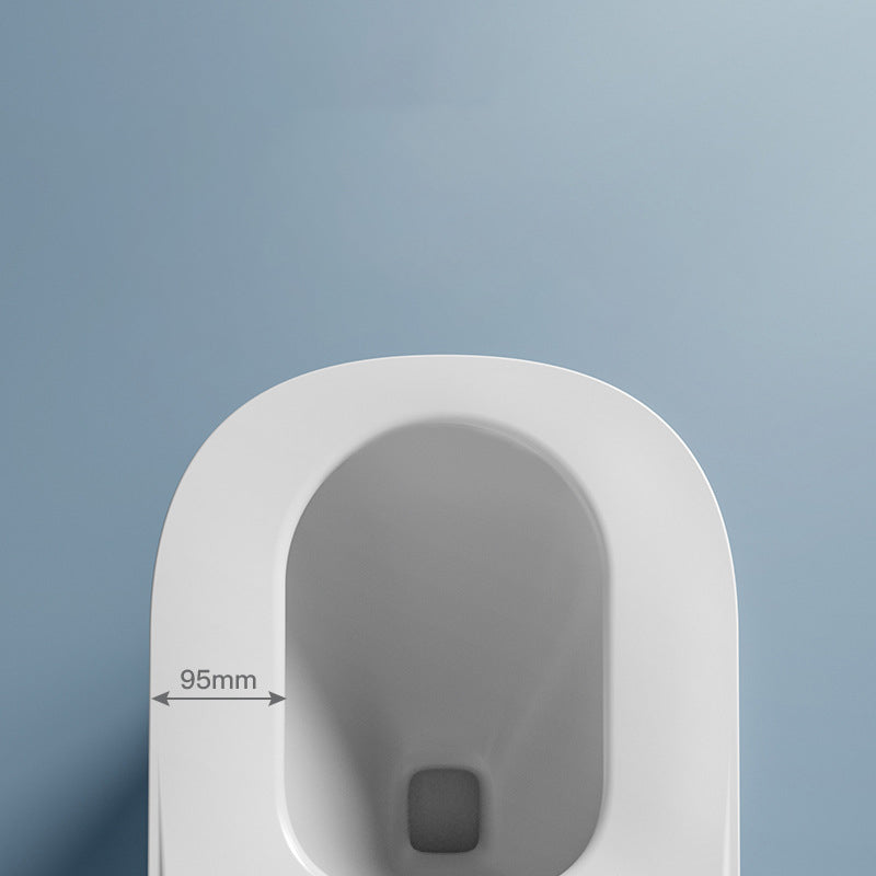 Modern Heated Seat Floor Mounted Urine Toilet Siphon Jet Toilet Bowl with Toilet Seat