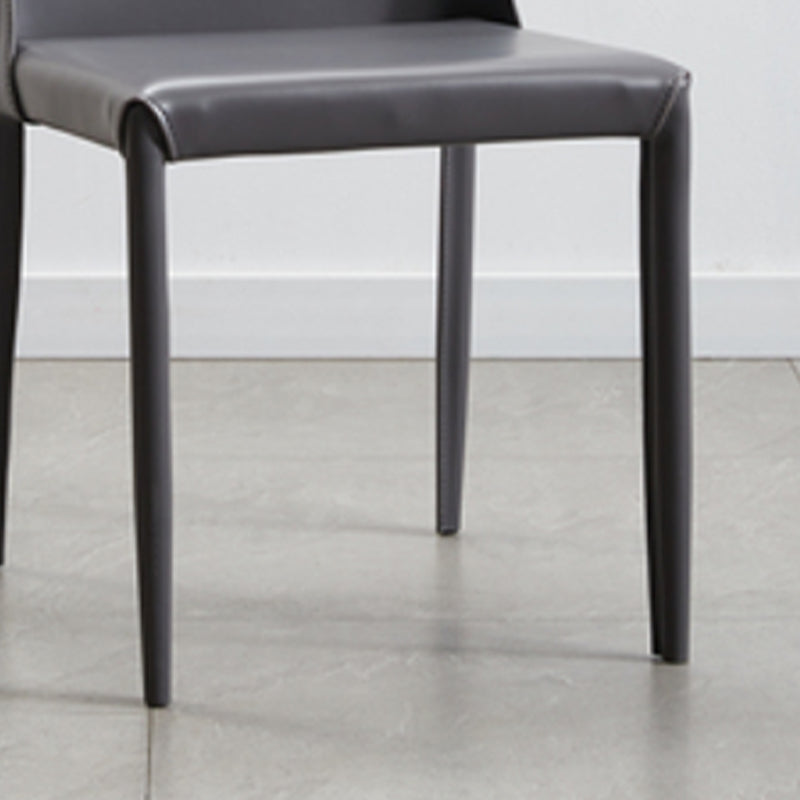 Contemporary Dining Room Chair Faux Leather Dining Chair for Home