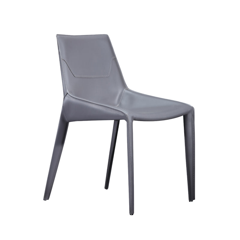 Contemporary Upholstered Dining Chairs Faux Leather Dining Room Chair