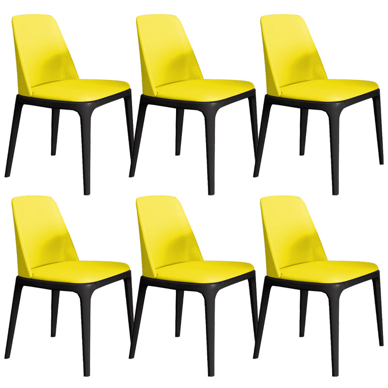 Industrial Dining Side Chair Upholstered Dining Accent Chair