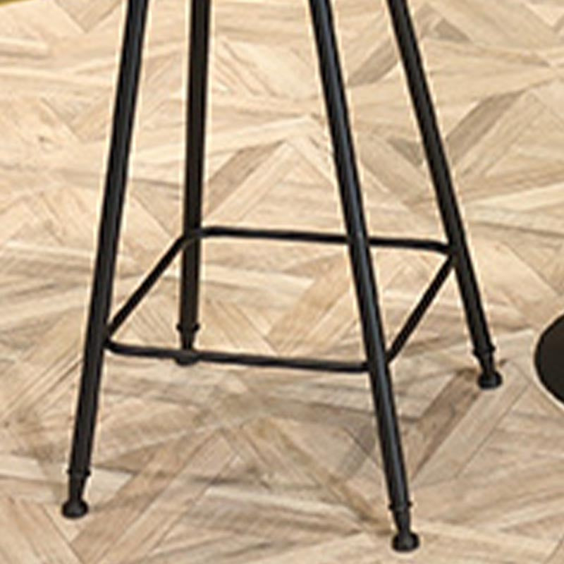 Industrial 1/3/4/5 Pieces Bar Table Set Round Pine Wood Counter Table with Stools for Cafe