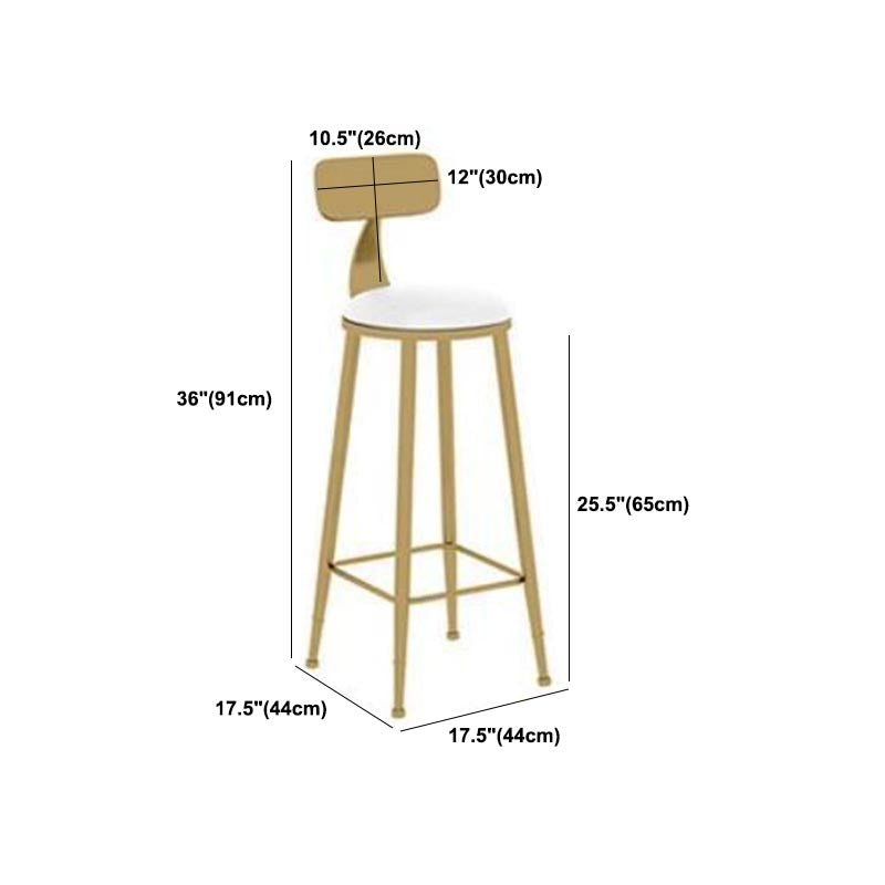 Glam Bar Table Set 1/3/5 Pieces Round Stone Counter Table with High Stools for Dining Room