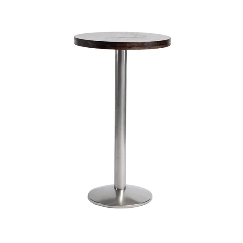 1/2/3 Pieces Industrial Style Solid Wood Bar Table Set Counter Table