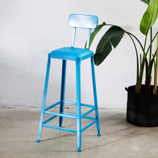 Industrial 1/5 Pieces Bar Table Set Rectangle Wood Counter Table with High Stools for Cafe