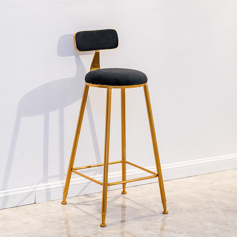 Solid Wood Bar Table Set Glam Round 1/3 Pieces Counter Table for Dining Room