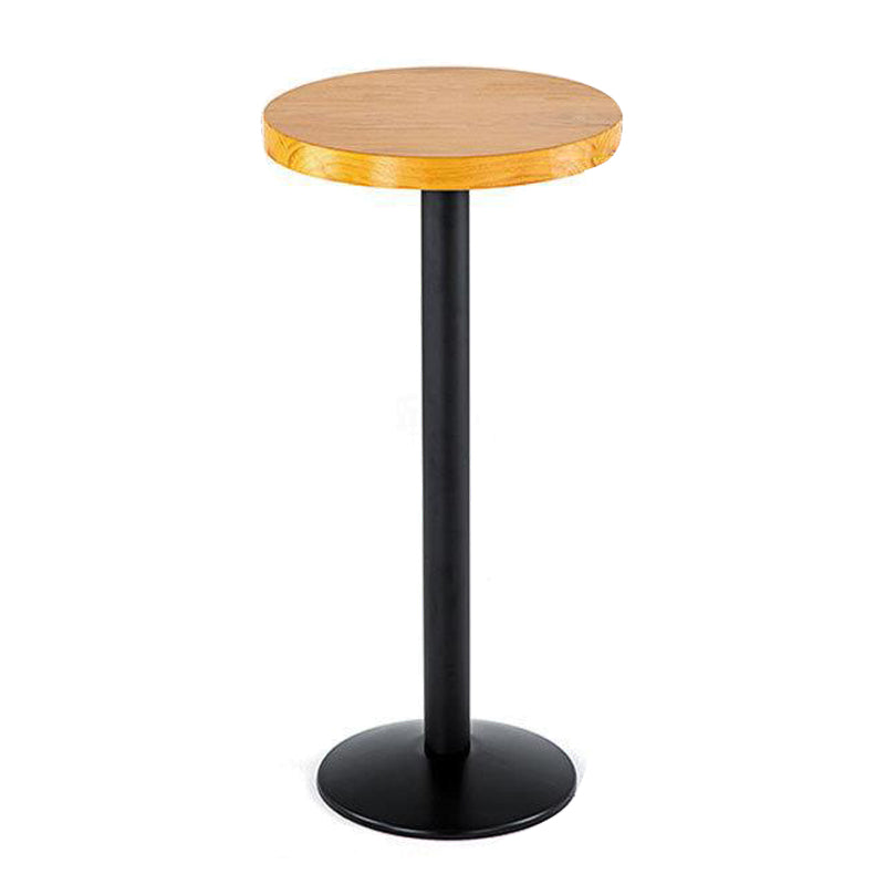 Solid Wood Bistro Set 1/2/3 Pieces Modern Style Round Bar Table Set