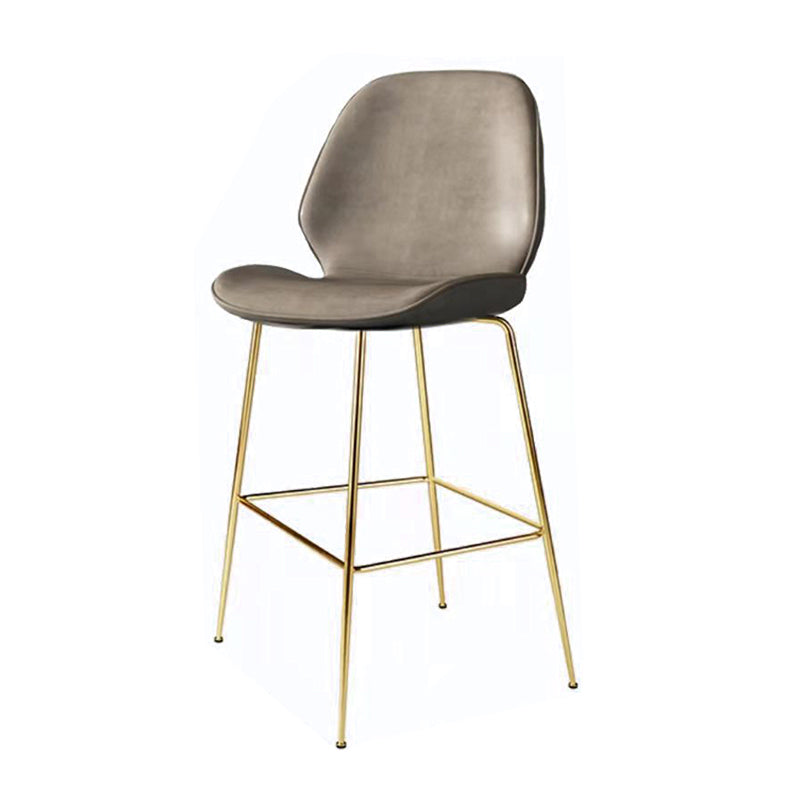 1/2/3 Pieces White Bar Set Glam Stone Top Pub Table with Brown Upholstered Stools