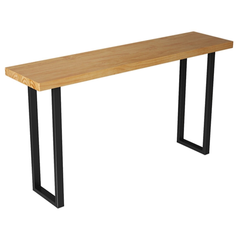 1/2/4/7/9 Pieces Industrial Rectangular Pub Table Set Wooden Counter Table Set