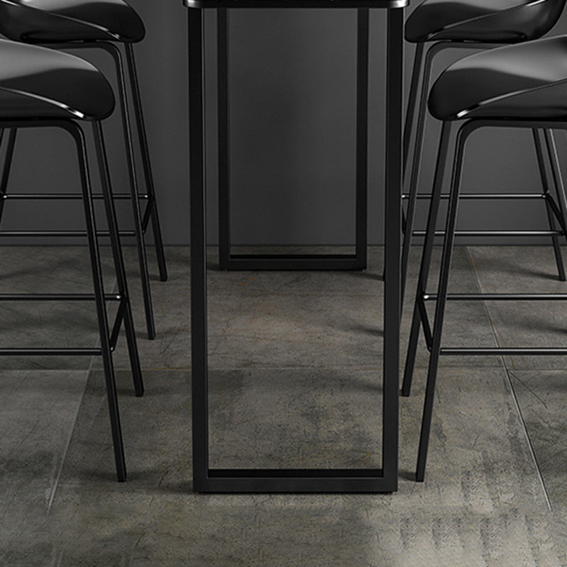 1/2/3/5 Pieces Bar Table and Stools Industrial Bar Pub Table Set