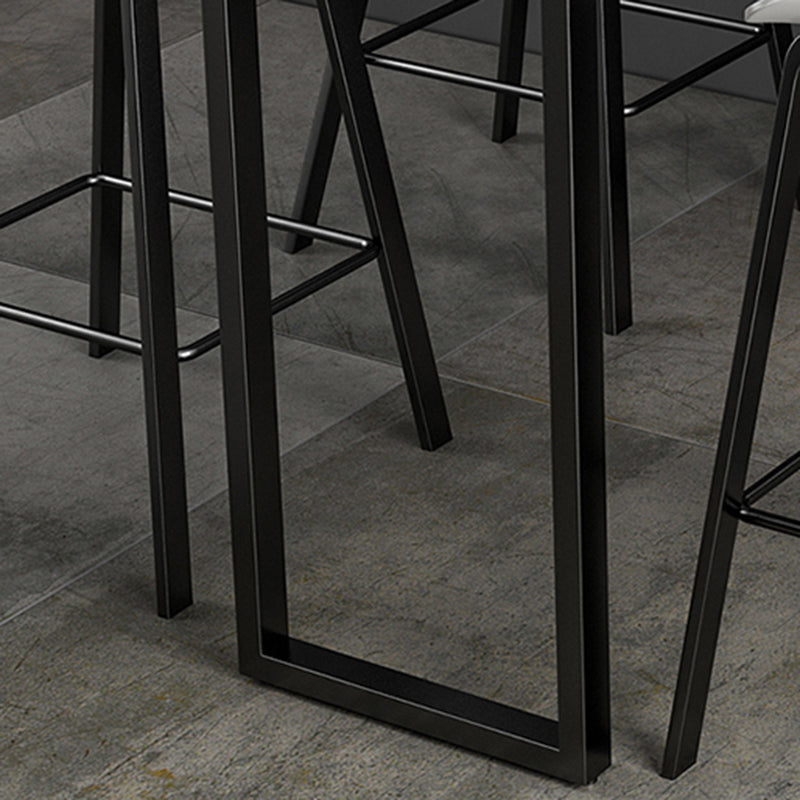 1/2/3/5 Pieces Bar Table and Stools Industrial Bar Pub Table Set