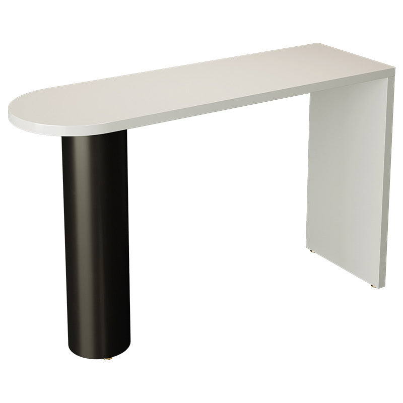 Modern Free Form Pub Table Set 1/3/4 Pieces Solid Wood Top Bar Table Set