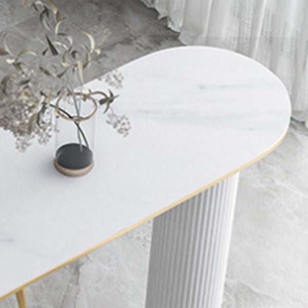 Modern Irregular Pub Table Set 1/2/5 Pieces Sintered Stone Top Bistro Table Set