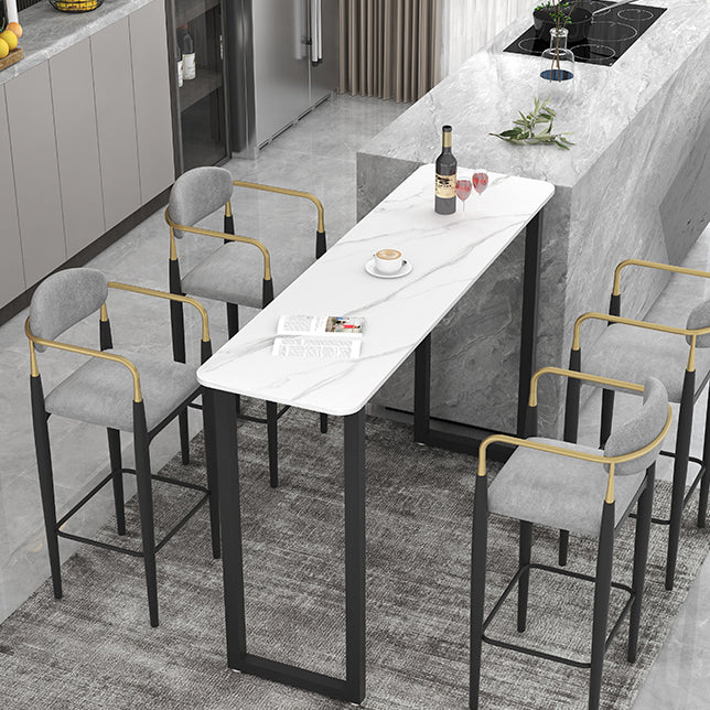 Industrial Bar Table and Stools 1/2/3/5 Pieces Table and Stool Set