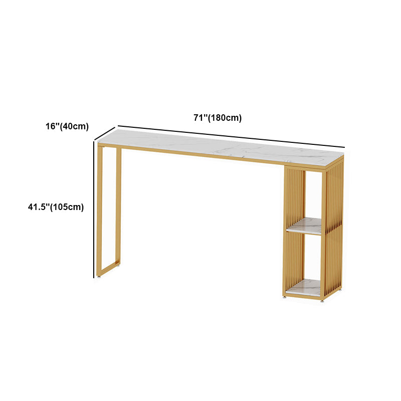 Glam Table and Stool 1/2/3 Pieces Pub Table Set for Dining Room