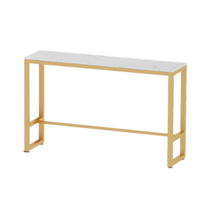 Glam Rectangle Bar Table Set 1/3 Pieces Counter Table for Dining Room