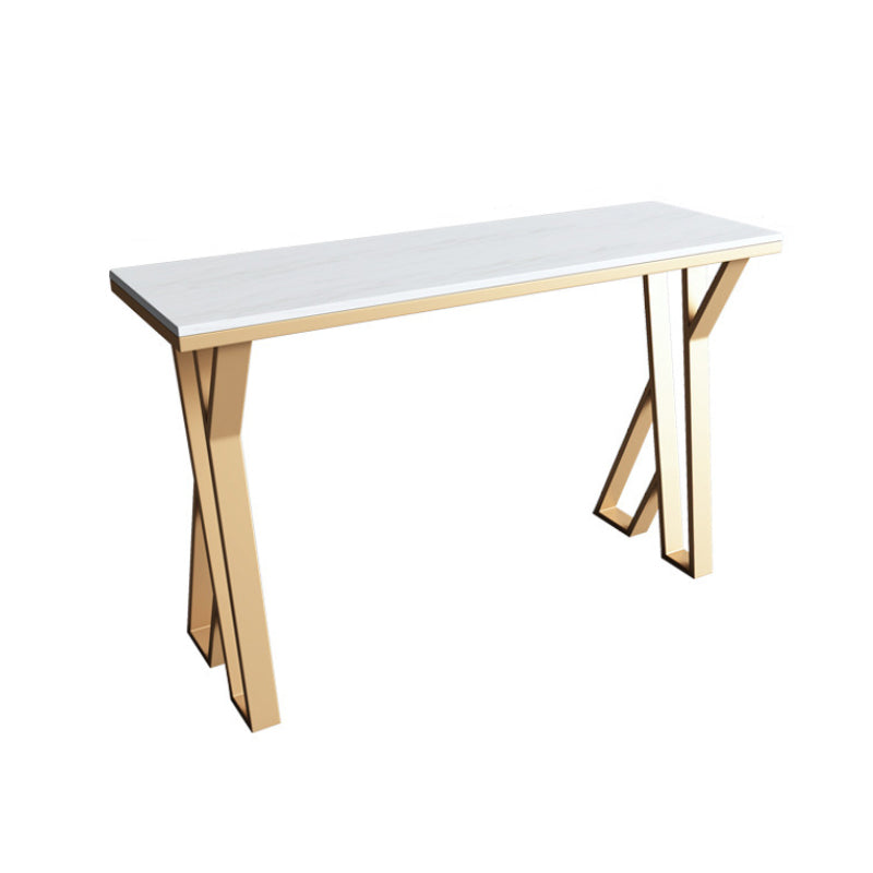 1/2/3/5/7 Pieces Modern Rectangular Pub Table Set Sintered Stone Top Bistro Table Set