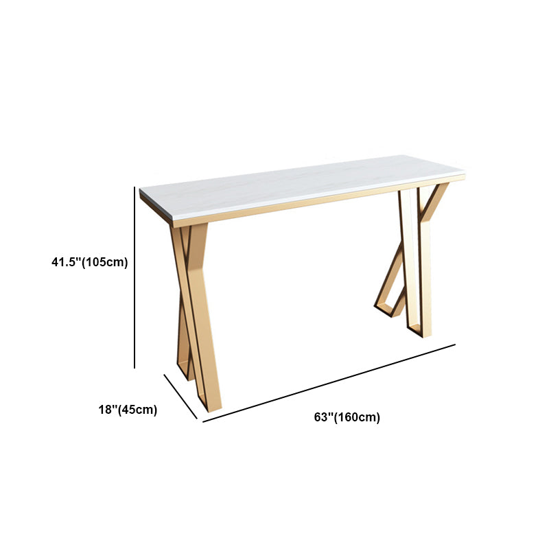 1/2/3/5/7 Pieces Modern Rectangular Pub Table Set Sintered Stone Top Bistro Table Set