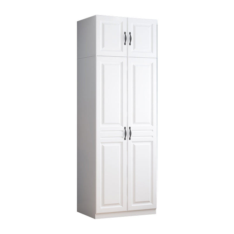 White Colour Wardrobe French Country Wooden Wardrobe Closet for Bedroom