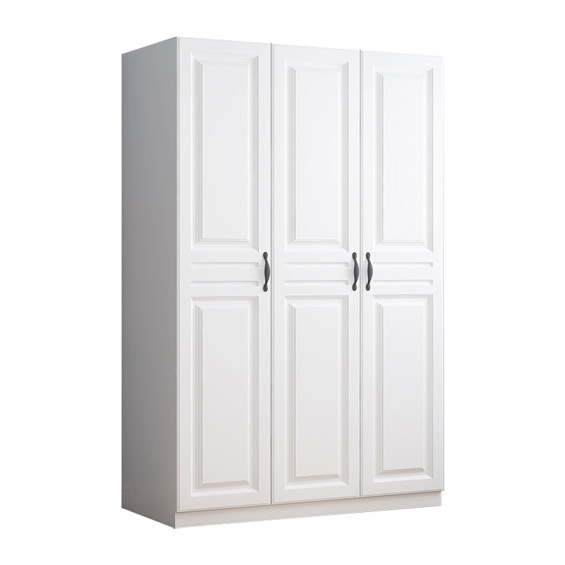 White Colour Wardrobe French Country Wooden Wardrobe Closet for Bedroom