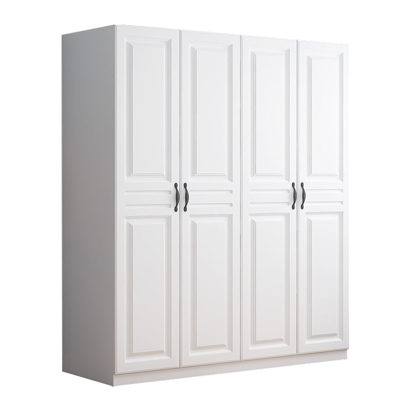 White Colour Wardrobe French Country Wooden Wardrobe Closet for Bedroom