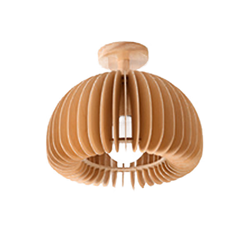 Modern Style Flush Mount Wood Flush Mount Lighting for Dining Room