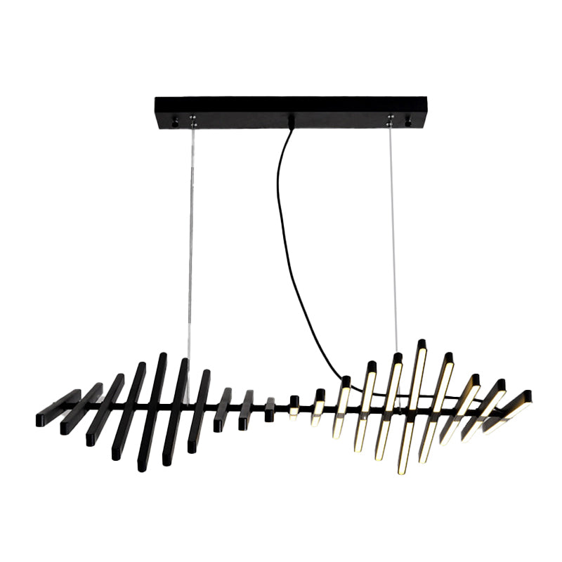 Modern LED Island Light Multi Lights Island Hanging Light with Acrylic Shade