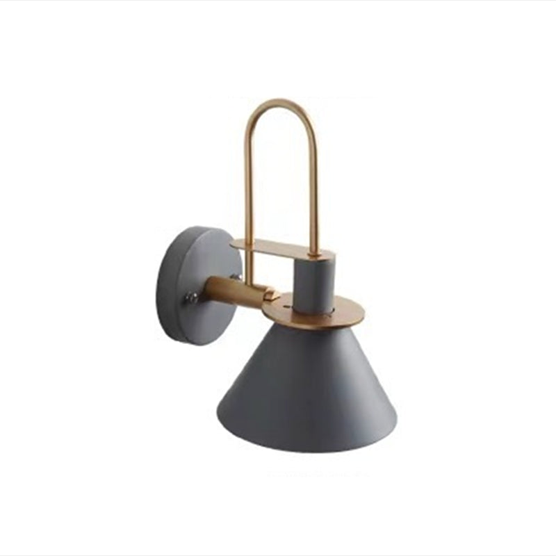 Cone Shape Metal Sconce Light Modern Style Wall Sconce Light for Dining Room