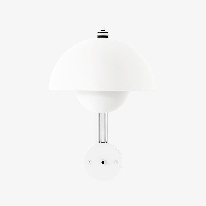 Nordic Style Metal Wall Mount Light Dome Shape Colorful Wall Lamp for Living Room
