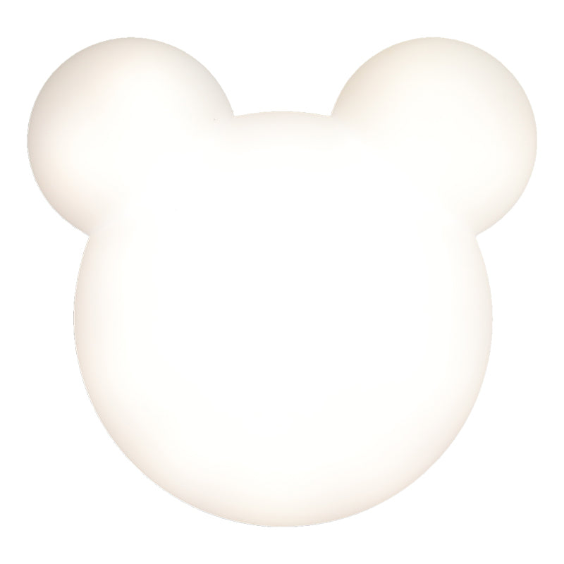 Children Style Wall Lamp 1-Light LED Wall Mount Lamp with Plastic Shade for Kid's Room