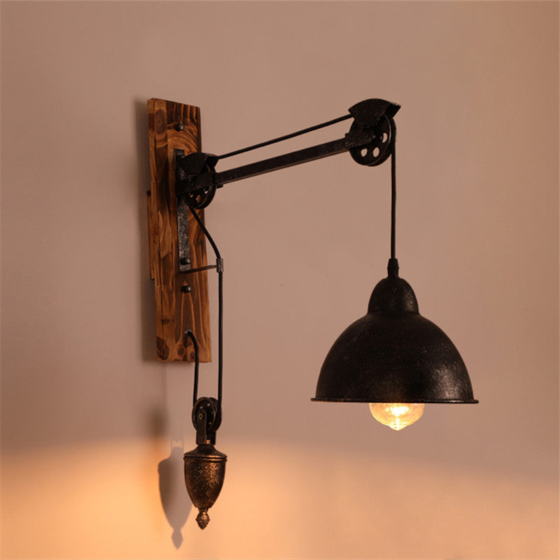 Metal Sconce Light Industrial Style Wall Sconce Lighting for Dining Room
