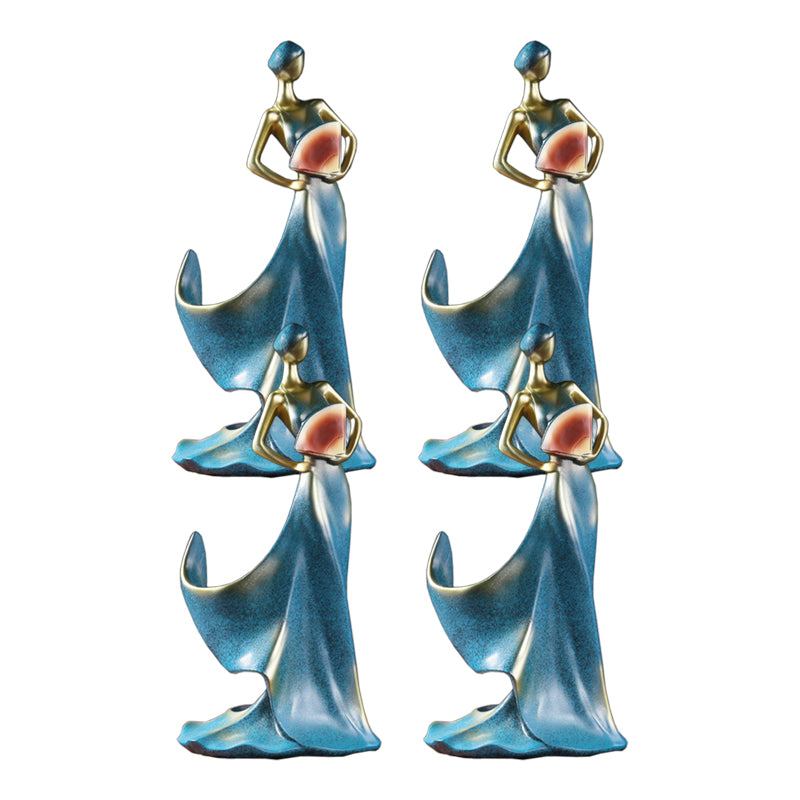 Tabletop Resin Wine Bottle Rack Glam Bottle Holder for Living Room