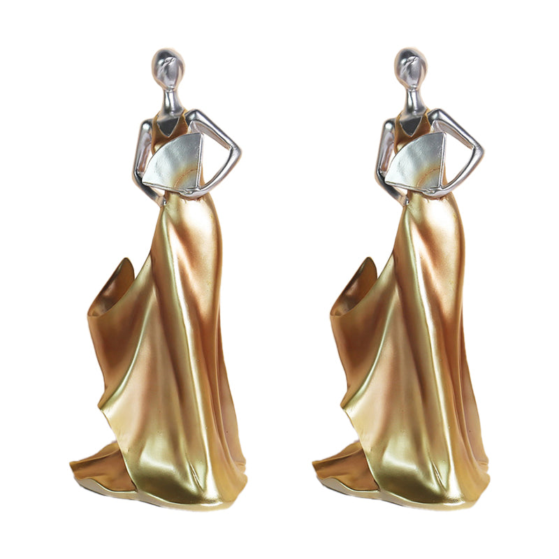 Tabletop Resin Wine Bottle Rack Glam Bottle Holder for Living Room