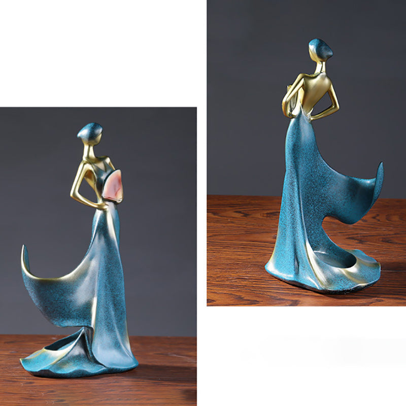 Luxury Resin Bottle Wine Rack Tabletop Wine Bottle Holder for Parlor